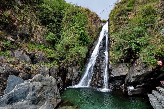 Discover Bhagsu Waterfall