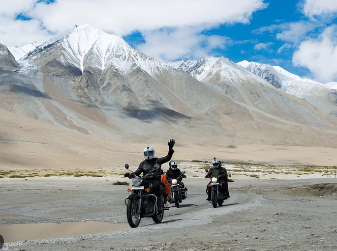 Ride Through High Mountain Passes