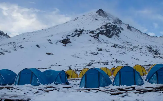 Camp Under the Himalayan Sky
